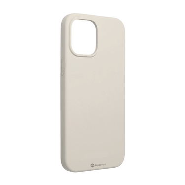 iPhone 14 Pro Soft Silicone Case Cover: Durable, Shock-Proof, Drop-Proof, Smooth Silky Exterior- Stone